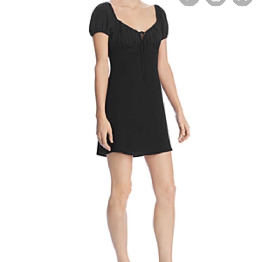 Cotton Candy La Puff Sleeve Mini Dress